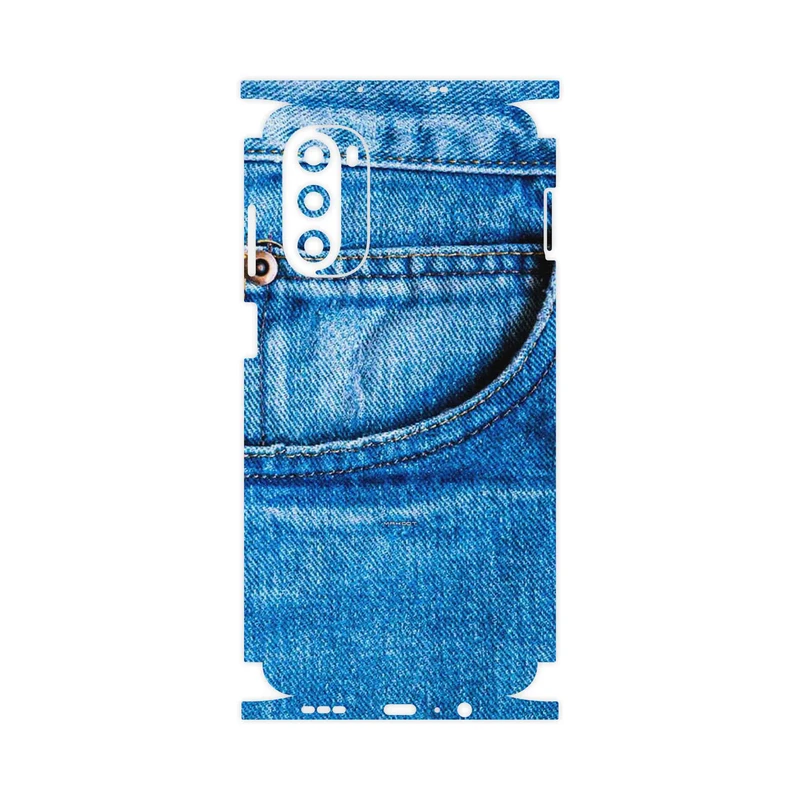 برچسب پوششی ماهوت مدل Fabric Texture 7-FullSkin مناسب برای گوشی موبایل موتورولا Moto G52