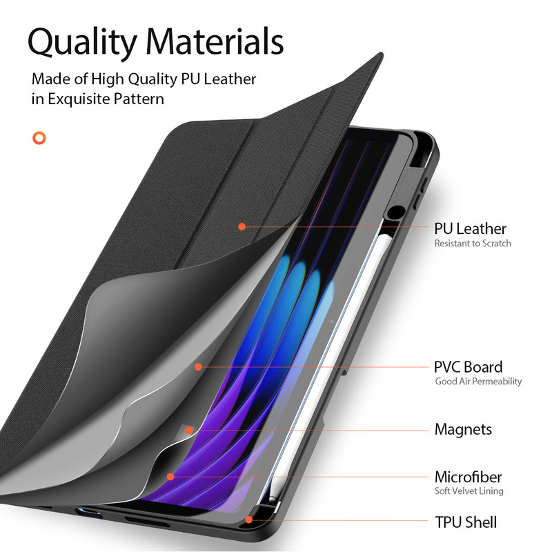 کیف کلاسوری بادیگارد مدل Domo مناسب برای تبلت شیائومی Xiaomi Pad 7 / 7 Pro