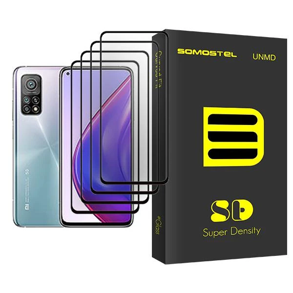 محافظ صفحه نمایش سوماستل مدل SD Glass MIX004 مناسب برای گوشی موبایل شیائومی Mi 10T Pro 5G بسته چهار عددی