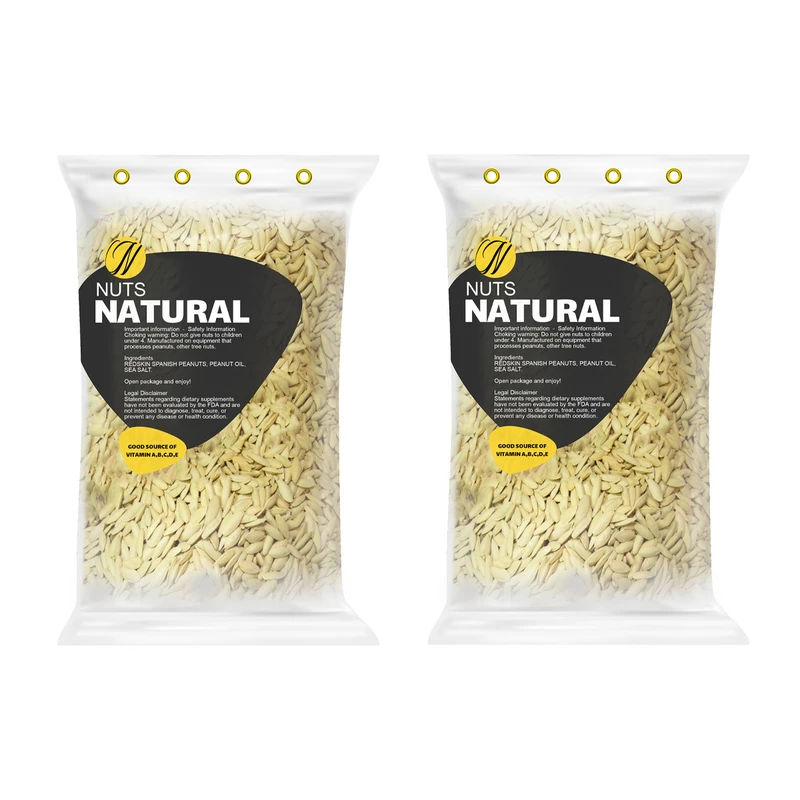 تخمه کدو ریز خام نچرال - 1 کیلوگرم بسته 2 عددی 