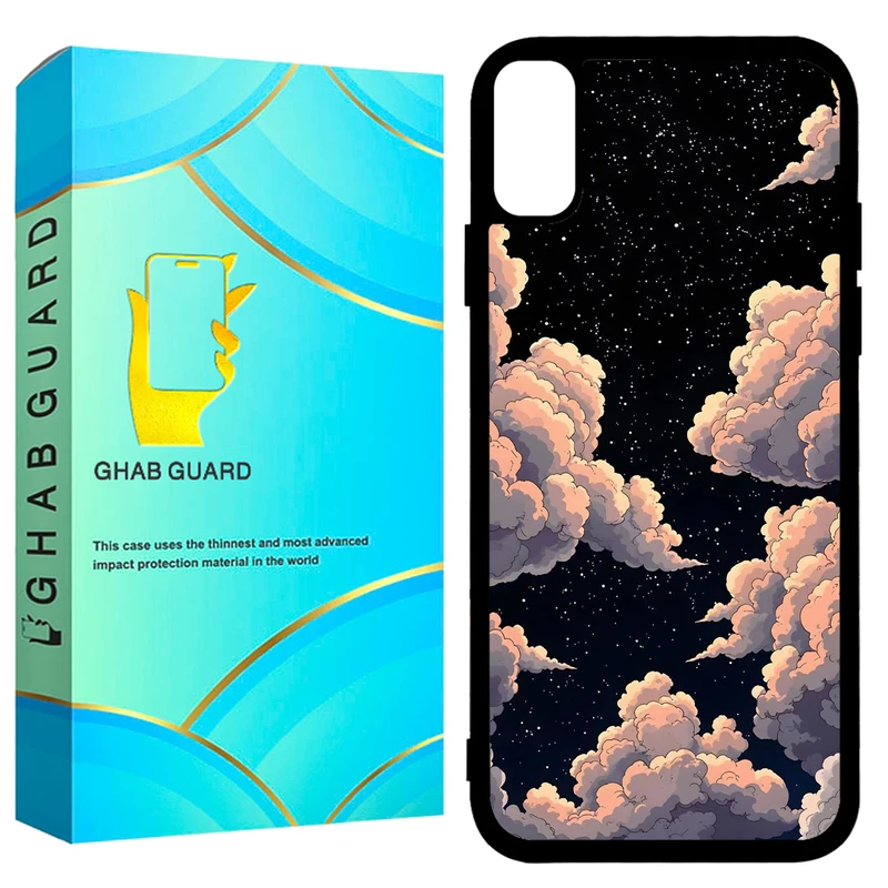  کاور قاب گارد طرح ابر مدل GCHPX مناسب برای گوشی موبایل اپل iPhone X / XS