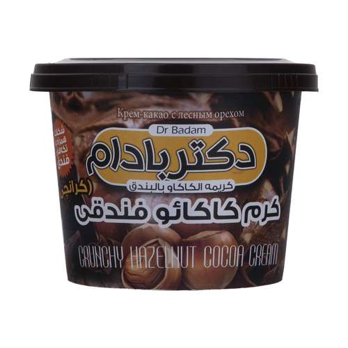 کرم کاکائو فندقی کرانچی دکتر بادام - 270 گرم 