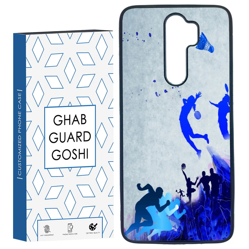 کاور قاب گارد گوشی طرح بدمینتون کد TPU-114 مناسب برای گوشی موبایل شیائومی Redmi Note 8 PRO