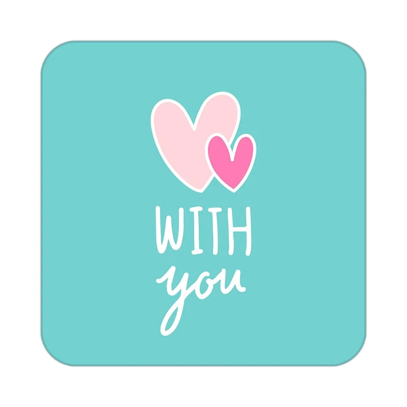 زیر لیوانی کاکتی طرح عاشقانه مدل mp41127