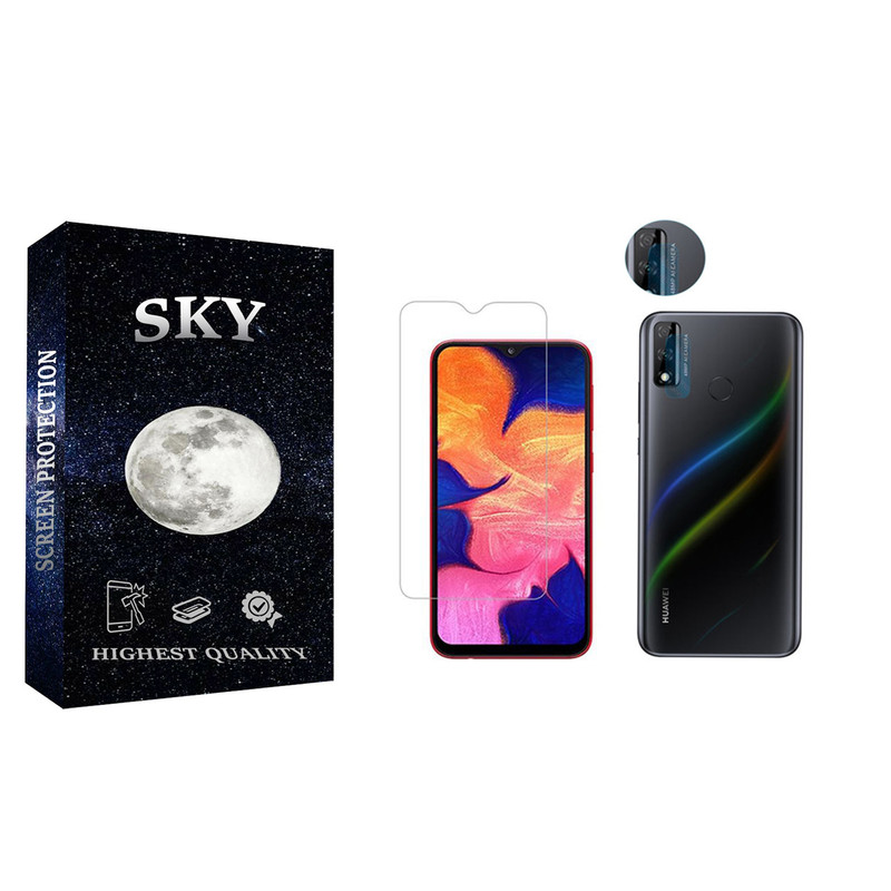 محافظ صفحه نمایش اسکای مدل SDHK-01 مناسب برای گوشی موبایل سامسونگ Galaxy A10 به همراه محافظ لنز