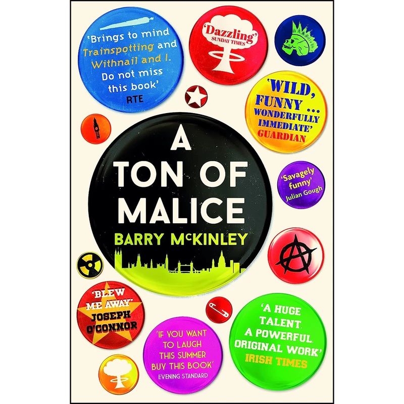 کتاب Ton of Malice اثر Barry McKinley انتشارات Old Street Publishing