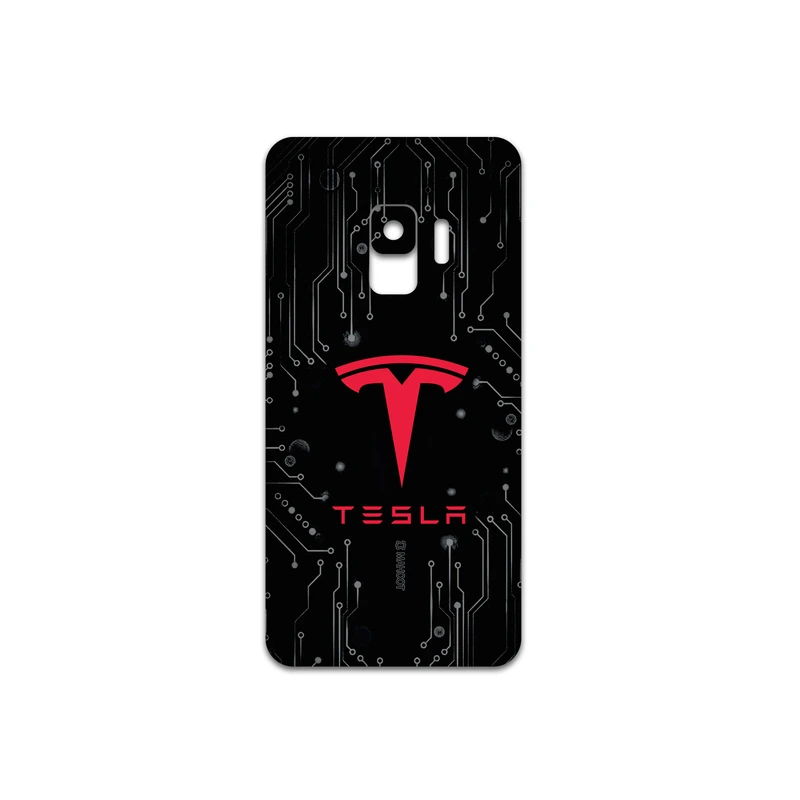 برچسب پوششی ماهوت مدل TESLA-Motors مناسب برای گوشی موبایل سامسونگ Galaxy S9