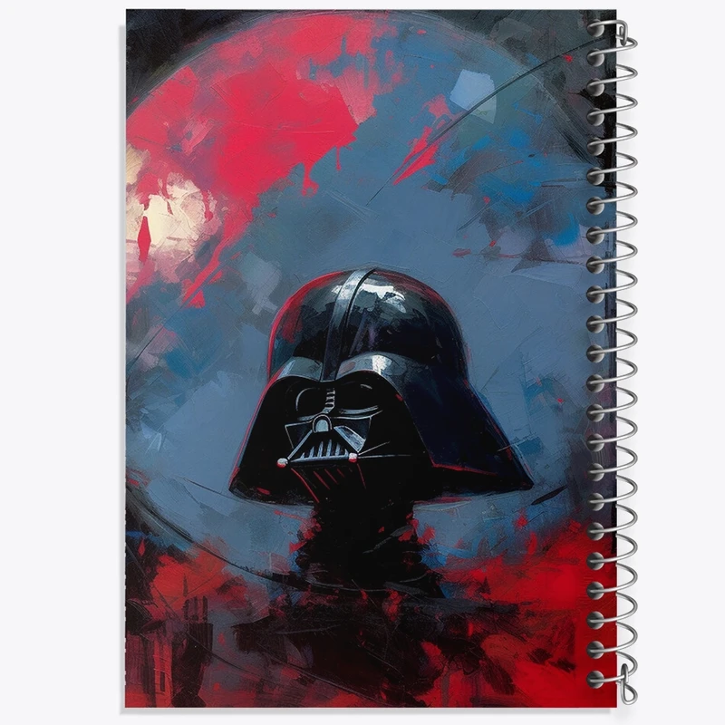 دفتر شطرنجی 50 برگ خندالو مدل جنگ ستارگان (Star Wars) کد F507