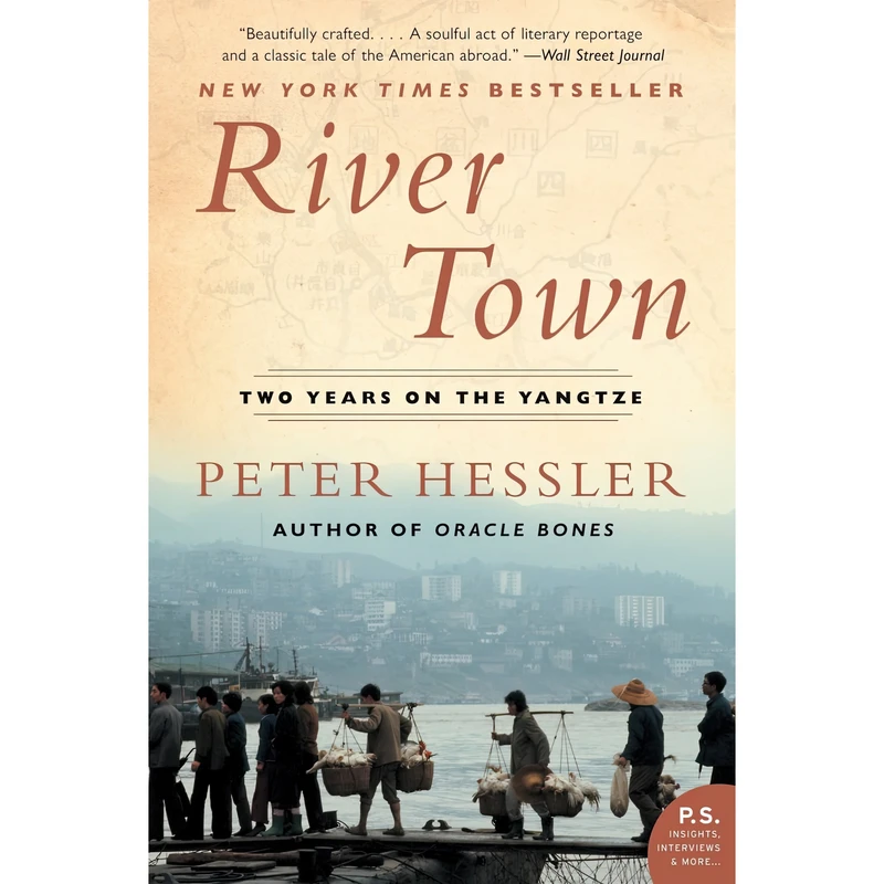 کتاب River Town اثر Peter Hessler انتشارات Harper Perennial