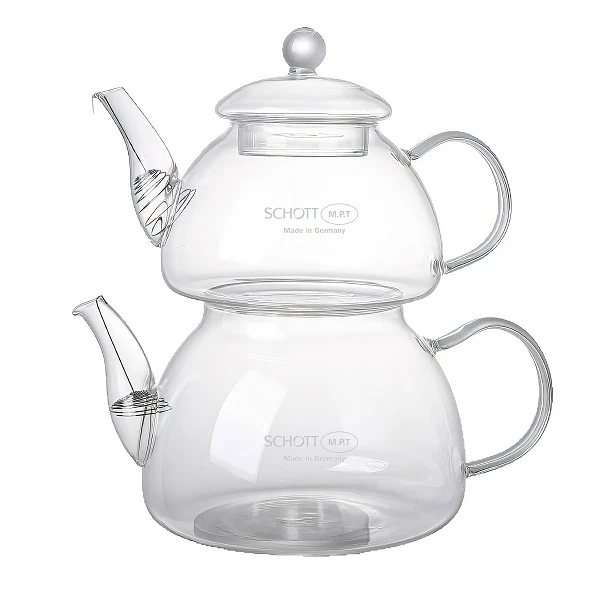 ست کتری و قوری شات مدل 369-122929 گنجایش  کتری 1.8 لیتر گنجایش قوری 0.8 لیتر