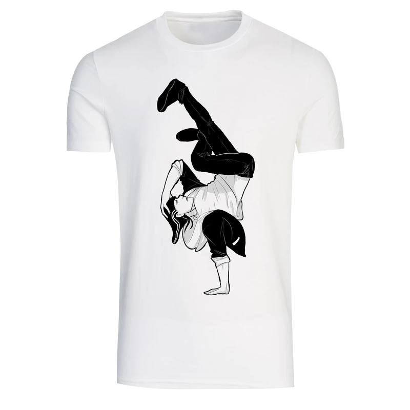 تیشرت آستین کوتاه مردانه طرح پارکور کد A308