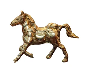 مجسمه برنجی مدل اسب