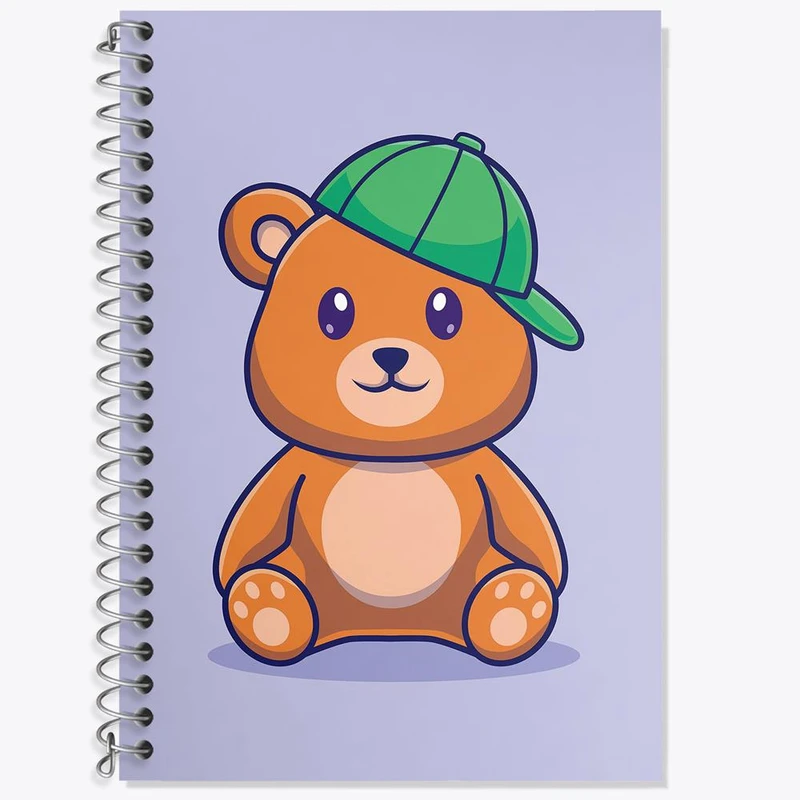 دفتر لغت 50 برگ خندالو مدل خرس کد 26200