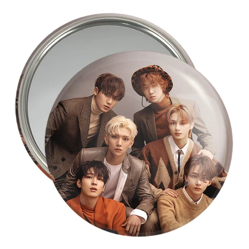 آینه جیبی خندالو مدل گروه سونتین Seventeen  کد 12498