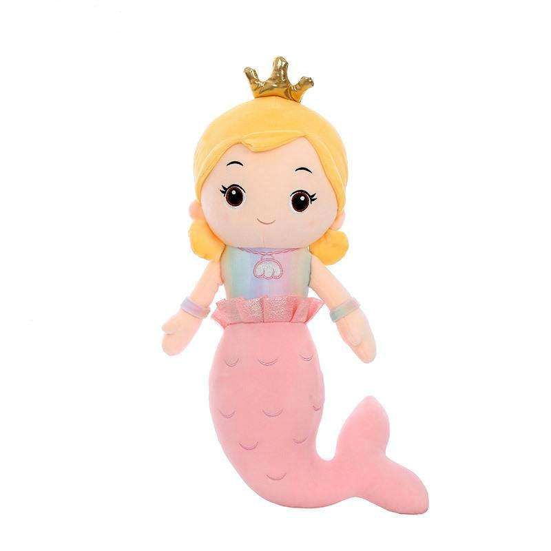 عروسک طرح پری دریایی مدل mermaid ارتفاع 35 سانتی متر -  - 2