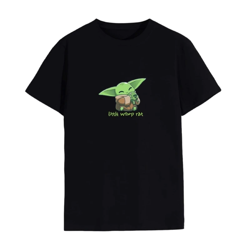 تی شرت لانگ زنانه مدل بیبی یودا کد۶