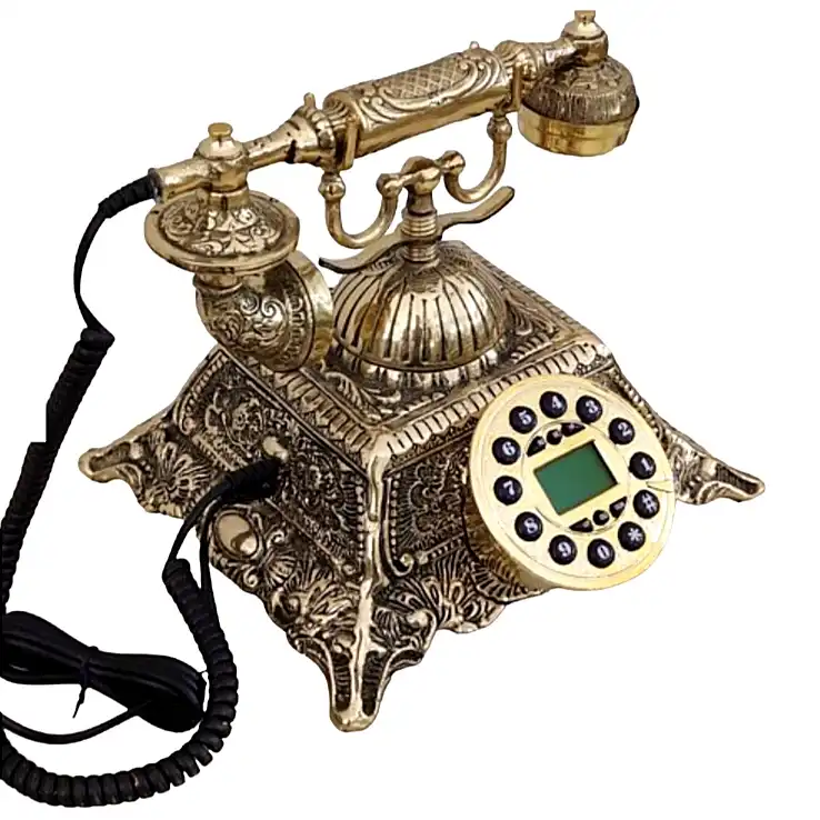 تلفن برنجی مدل هرمی کد H-1192