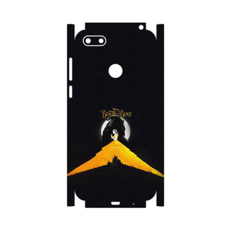 برچسب پوششی ماهوت مدل Beauty and the Beast-FullSkin مناسب برای گوشی موبایل موتورولا Moto E6 Play
