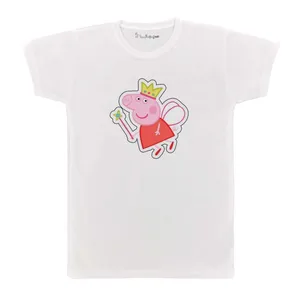 تی شرت بچگانه پرمانه طرح پپا پیگ کد pmt.4734