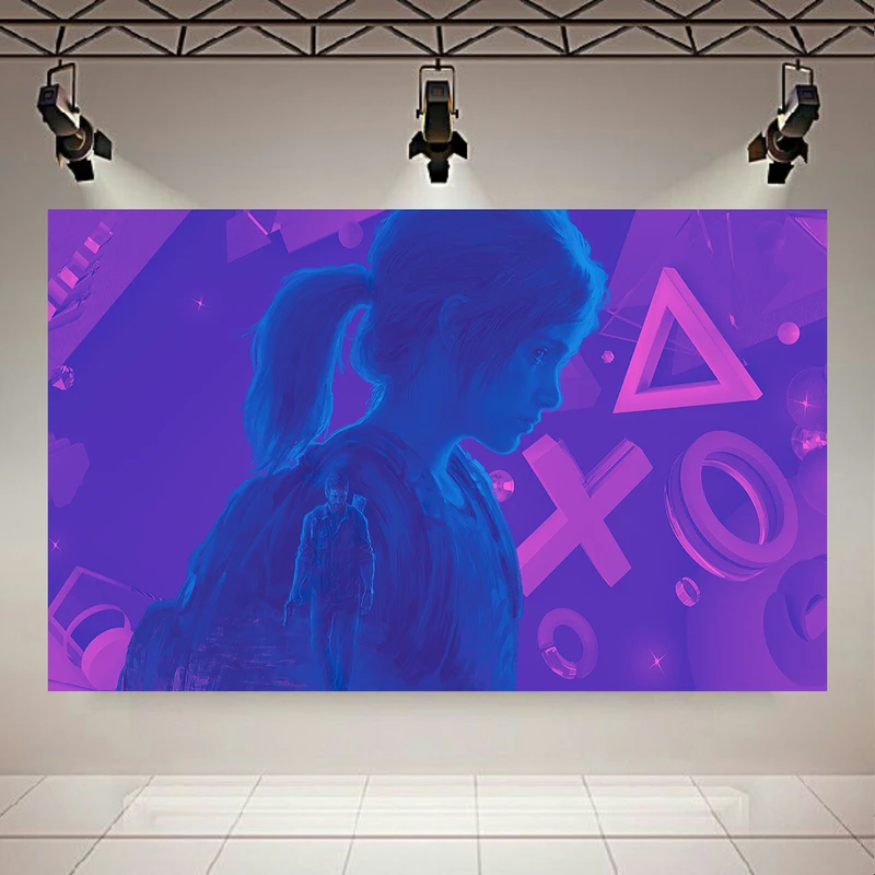  تابلو بوم طرح گیم مدل The last of us کد PD30074