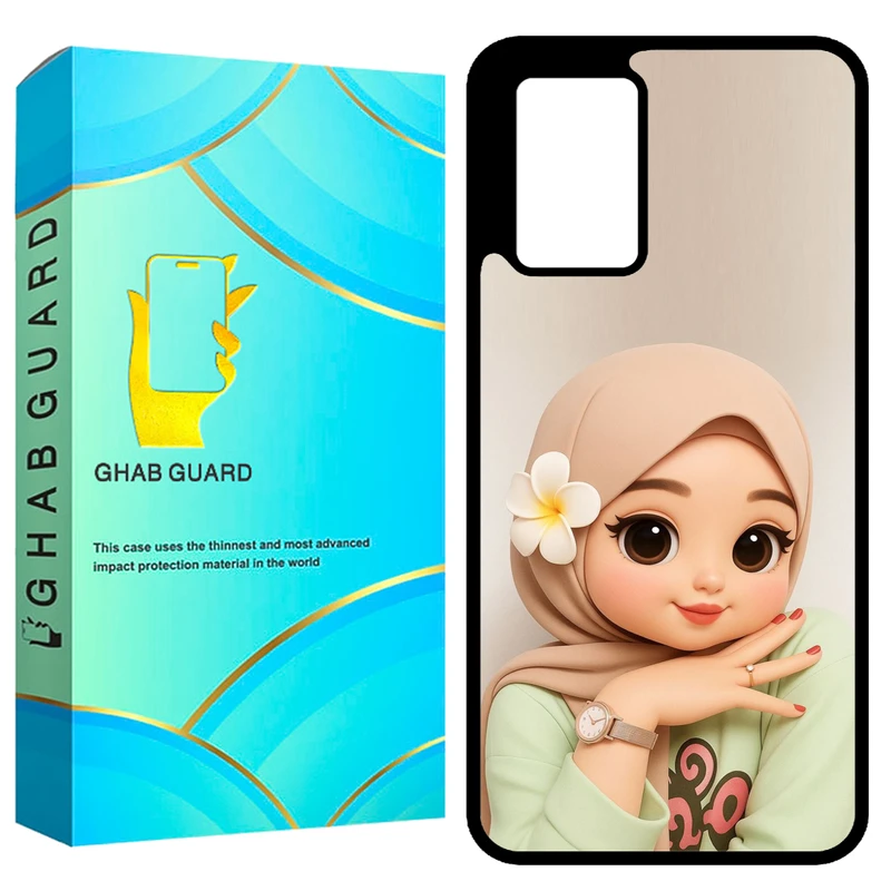 کاور قاب گارد طرح دختر مدل GCHP11S مناسب برای گوشی موبایل شیائومی Redmi Note 11 4G / Redmi Note 11S 4G