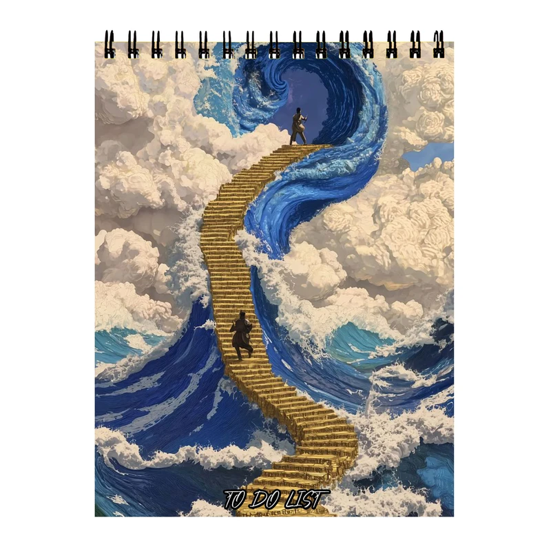 دفتر برنامه ریزی 60 برگ طرح ابر و راه کد 37