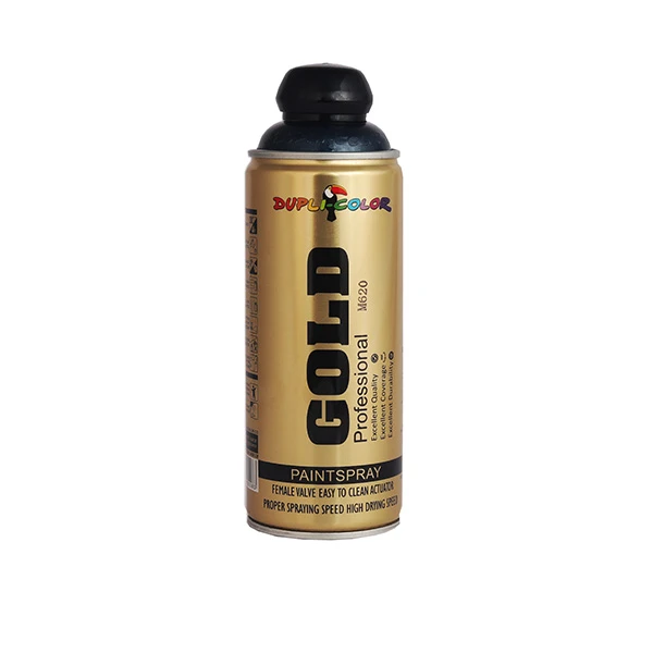  اسپری رنگ متالیک سرمه ای دوپلی کالر مدل GOLD M620 حجم 400 میلی لیتر 