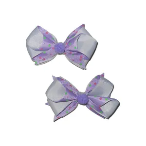 گیره مو دخترانه مدل پاپیون m12 بسته دو عددی