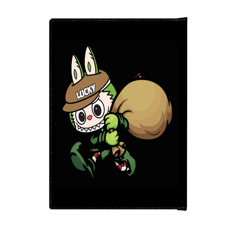 کلاسور پاد آفرین مدل فانتزی کارتونی طرح لبوبو بامزه ترند کد p245