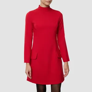 پیراهن یقه ایستاده زنانه ترندیول مدل 832487381