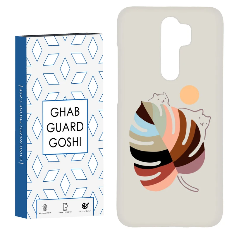کاور قاب گارد گوشی طرح گربه کد Dimo-014 مناسب برای گوشی موبایل شیائومی Redmi Note 8 pro
