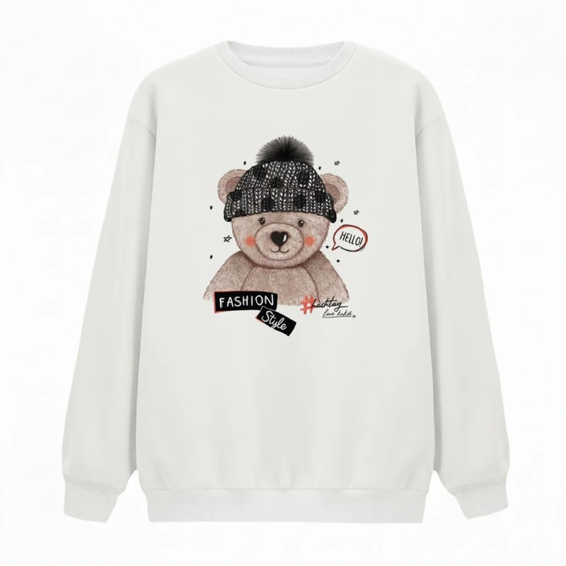 سویشرت زنانه مدل فشن استایل 