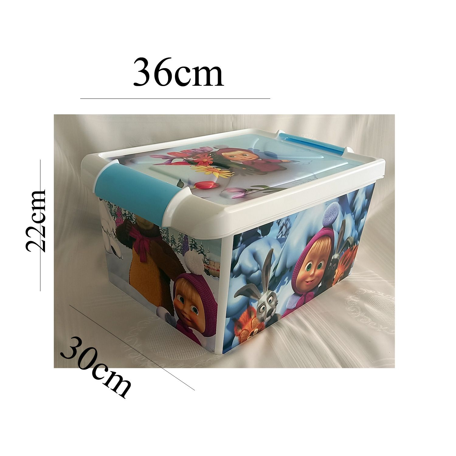جعبه اسباب بازی کودک مدل ماشا کد BG-MASHA-85 -  - 2