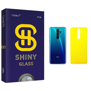 Atouchbo Shiny Glass Back Protector For Xiaomi شیائومی Redmi Note 8 Pro