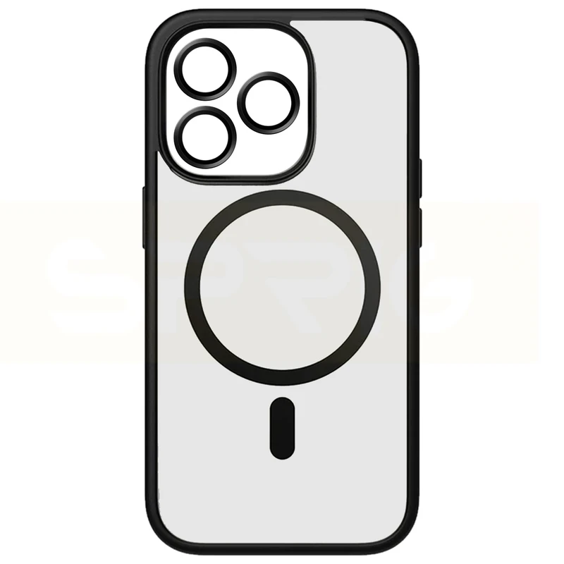 کاور اسپریگ مدل Plenary Magsafe مناسب برای گوشی موبایل اپل Iphone 15 Pro Max به همراه محافظ لنز دوربین