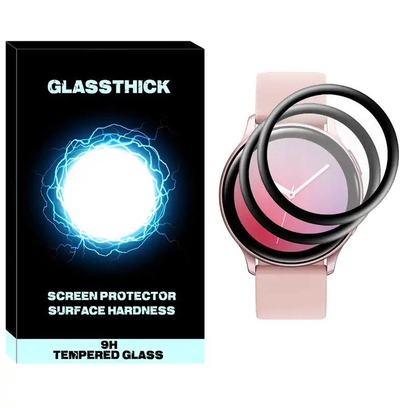 محافظ صفحه نمایش نانو گلستیگ مدل NGL مناسب برای ساعت هوشمند سامسونگ Galaxy Watch Active 40mm بسته دو عددی