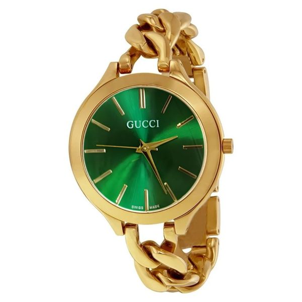 ساعت مچی عقربه‌ای کوارتز زنانه مدل کوارتز زنجیری طرح دستبند کد 108