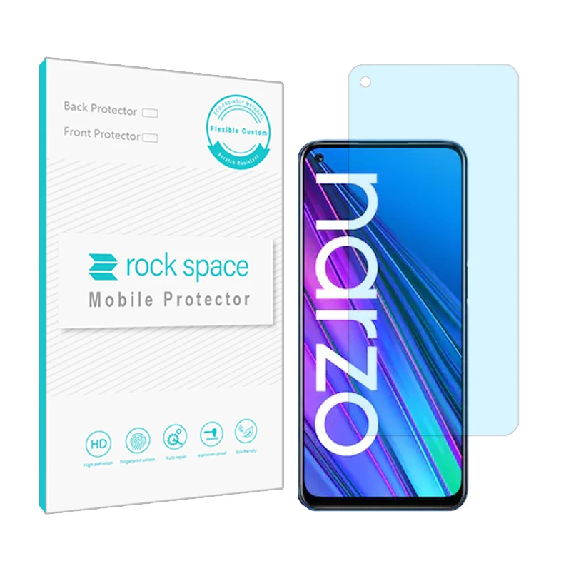 محافظ صفحه نمایش آنتی بلو راک اسپیس کد BLU مناسب برای گوشی موبایل Narzo 30 5G