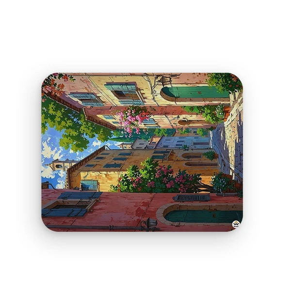 ماوس پد شادیت مدل کوچه زیبا کد552 سایز 19*24 سانتی متر