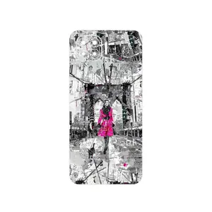 MAHOOT Collage of Catwalk Bridge Cover Sticker for Oppo A93