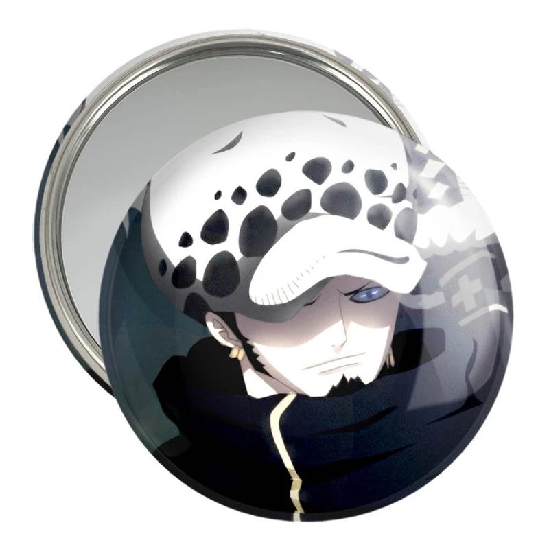 آینه جیبی خندالو مدل ترافالگار دی لاو انیمه وان پیس One Piece  کد 11451