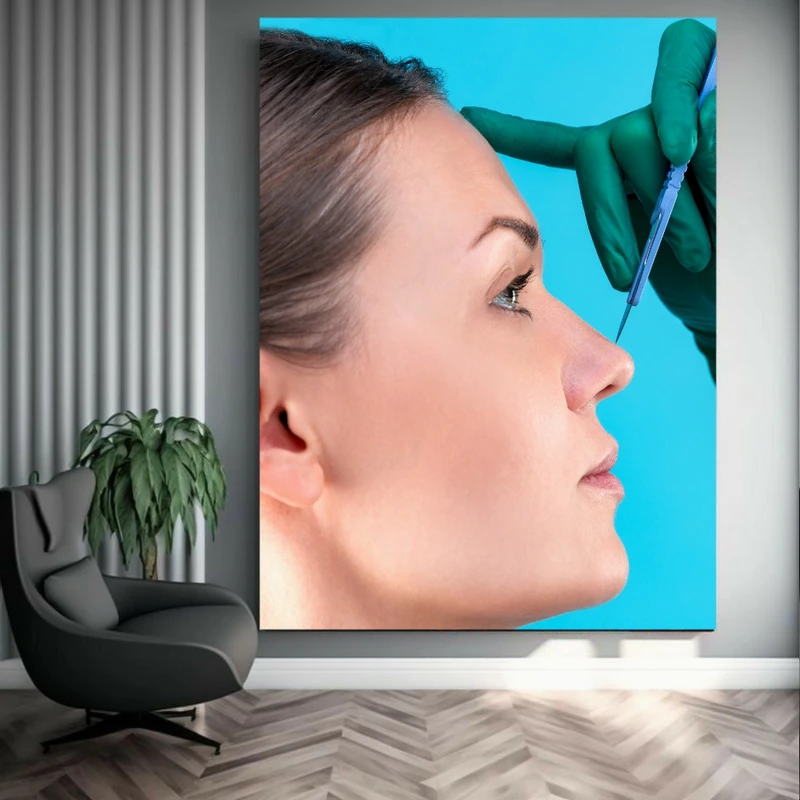 پوستر دیواری طرح اصلاح فرم بینی کد BK23212