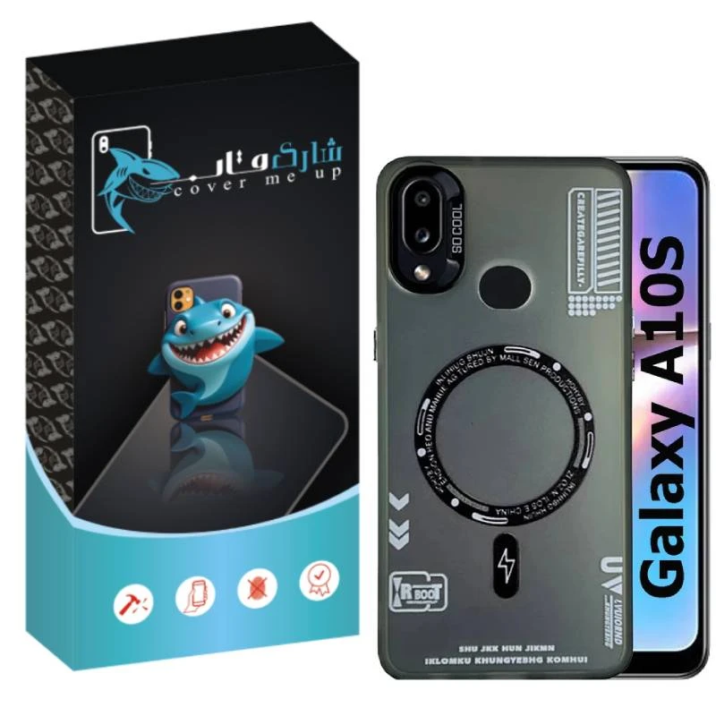کاور شارک قاب مدل SO COOL طرح UV مناسب برای گوشی موبایل سامسونگ Galaxy A10s