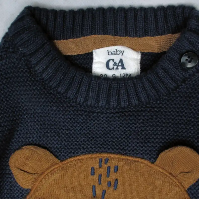 پلیور نوزادی سی اند ای مدل خرس