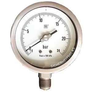 گیج فشار نووا فیما مدل 24bar-10cm