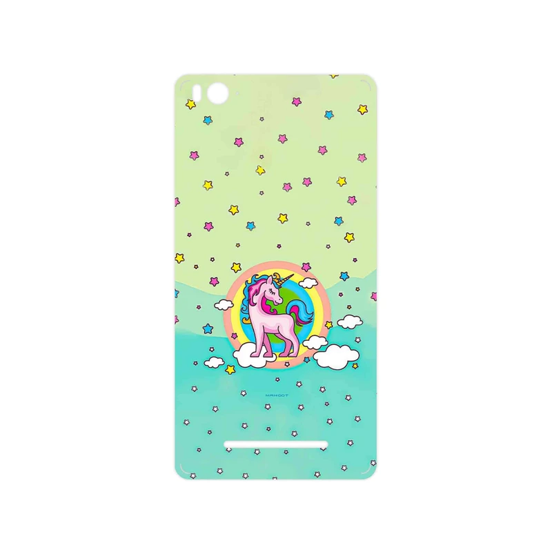 برچسب پوششی ماهوت مدل Rainbow unicorn adventure مناسب برای گوشی موبایل شیائومی Mi 4i