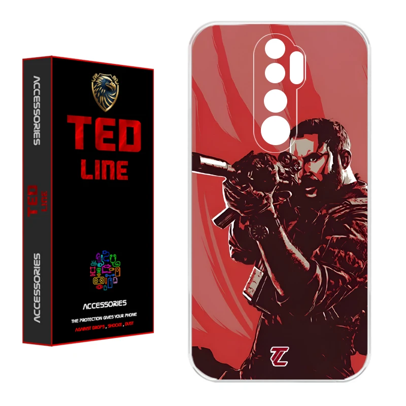 کاور تدلاین طرح کاپیتان پرایس کد 1212 مناسب برای گوشی موبایل شیائومی Redmi Note 8 Pro