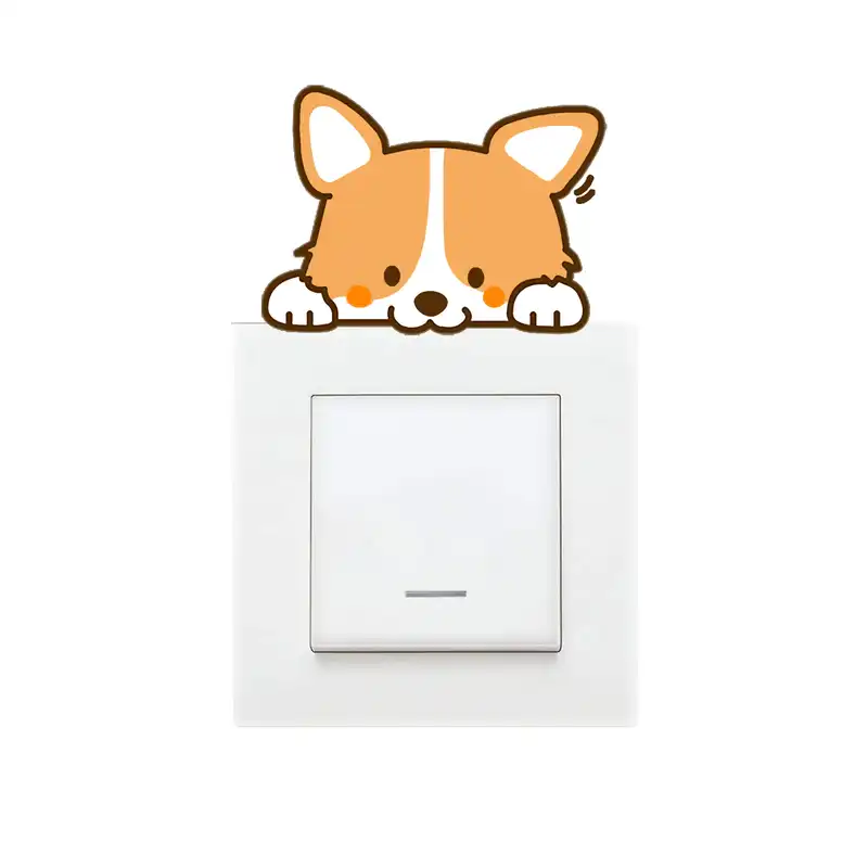 استیکر کلید و پریز مدل روباه کوچولو