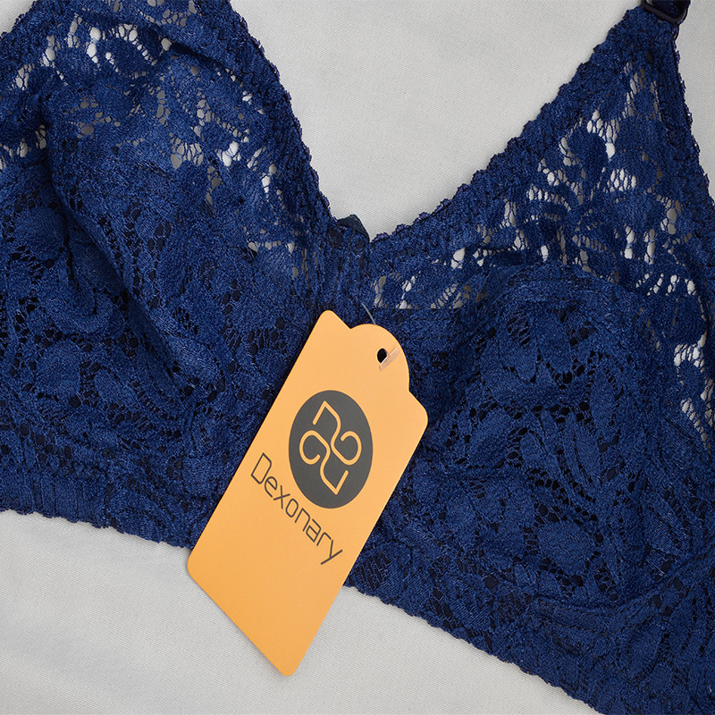 سوتین زنانه دکسونری مدل 355007114 دانتل رنگ سرمه ای