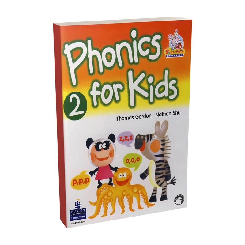 کتاب Phonics for kids 2 اثر Nathan Shu انتشارات Pearson longman